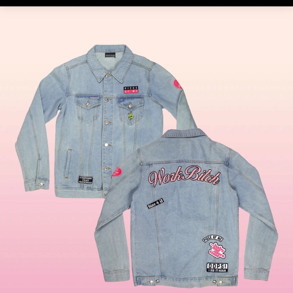 Brittany Spears Tour Denim Jacket